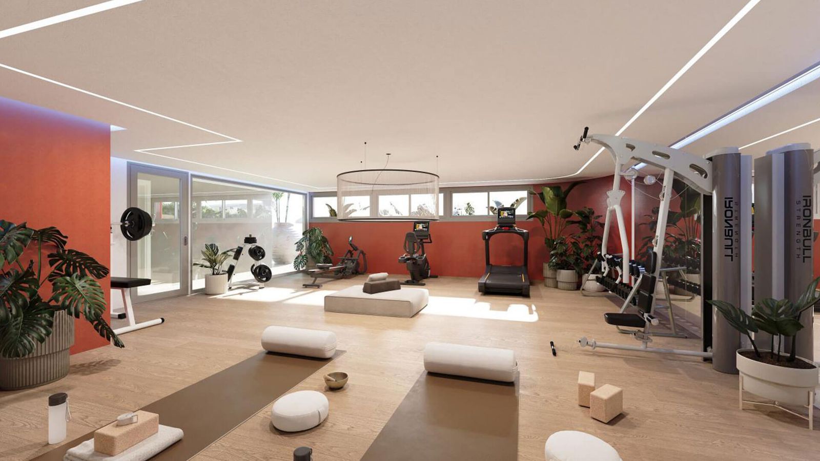 04 macan residences modern gym